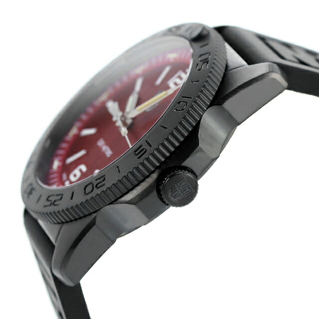 ルミノックス PACIFIC DIVER 3120 SERIES クォーツ 電池式 腕時計 ブランド メンズ LUMINOX 3135.B アナログ レッド ブラック 黒 スイス製 おしゃれ 防水 文字盤 大きい プレゼント 男性 実用的