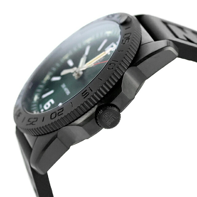 ルミノックス PACIFIC DIVER 3120 SERIES クォーツ 電池式 腕時計 ブランド メンズ LUMINOX 3137.B アナログ グリーン ブラック 黒 スイス製 おしゃれ 防水 文字盤 大きい プレゼント 男性 実用的