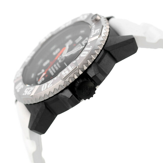 ルミノックス MIL-SPEC 3350 SERIES クォーツ 電池式 腕時計 ブランド メンズ チタン 替えベルト LUMINOX XL.3359.SET アナログ ブラック ホワイト 黒 スイス製 おしゃれ 防水 文字盤 大きい プレゼント 男性 実用的