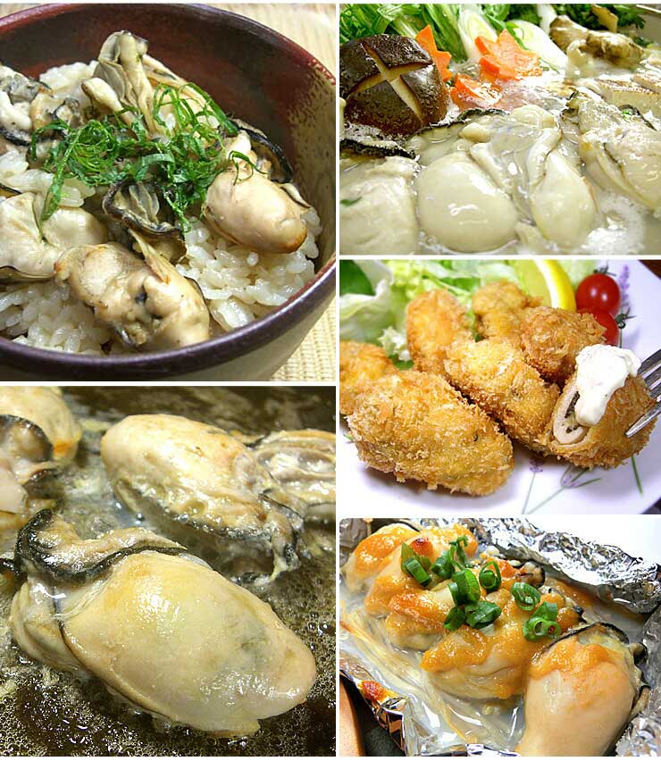 広島産 カキ 2kg（NET1700g） 加熱用 [牡蠣1kg-2p]