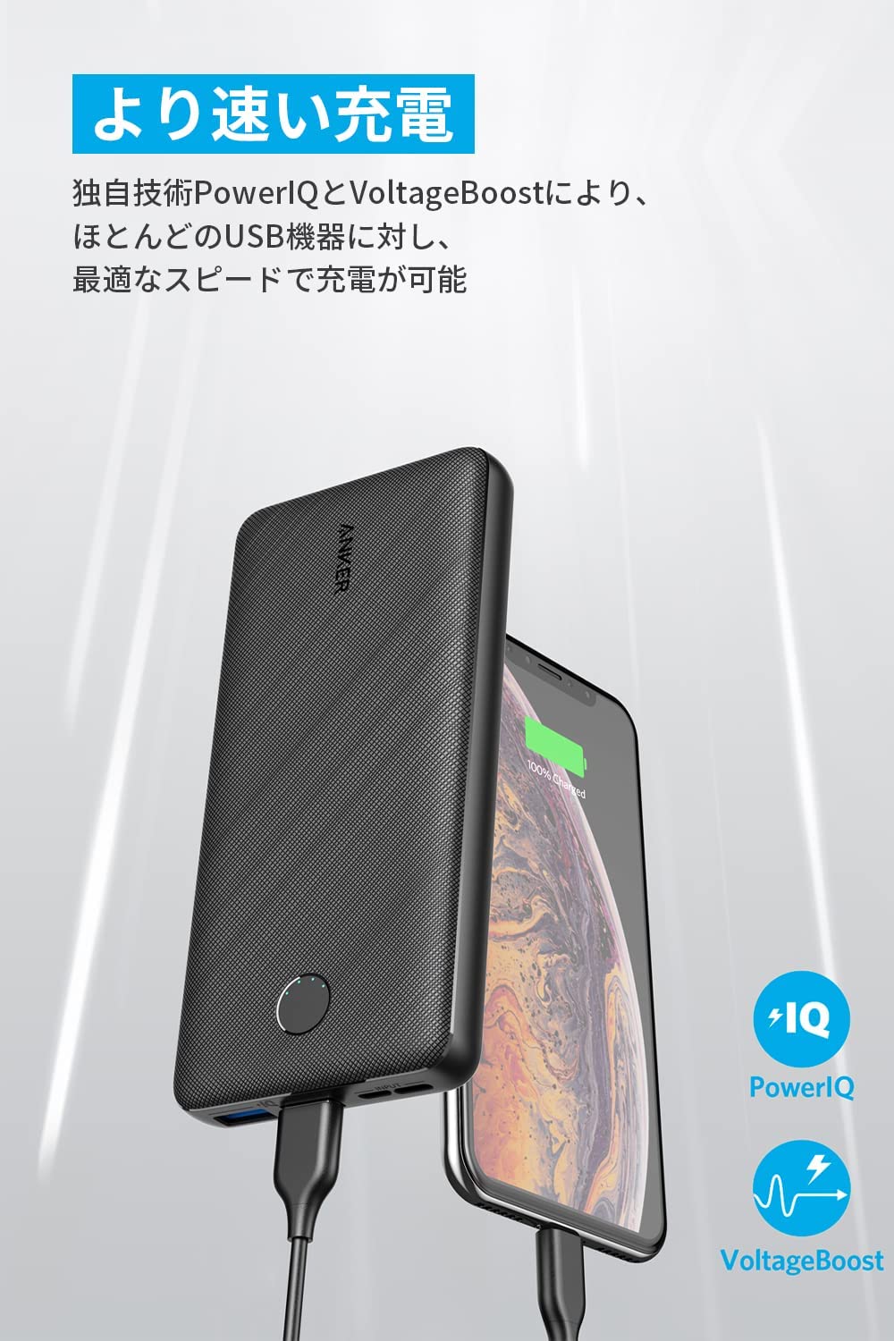 Anker PowerCore Essential 20000 ブラック