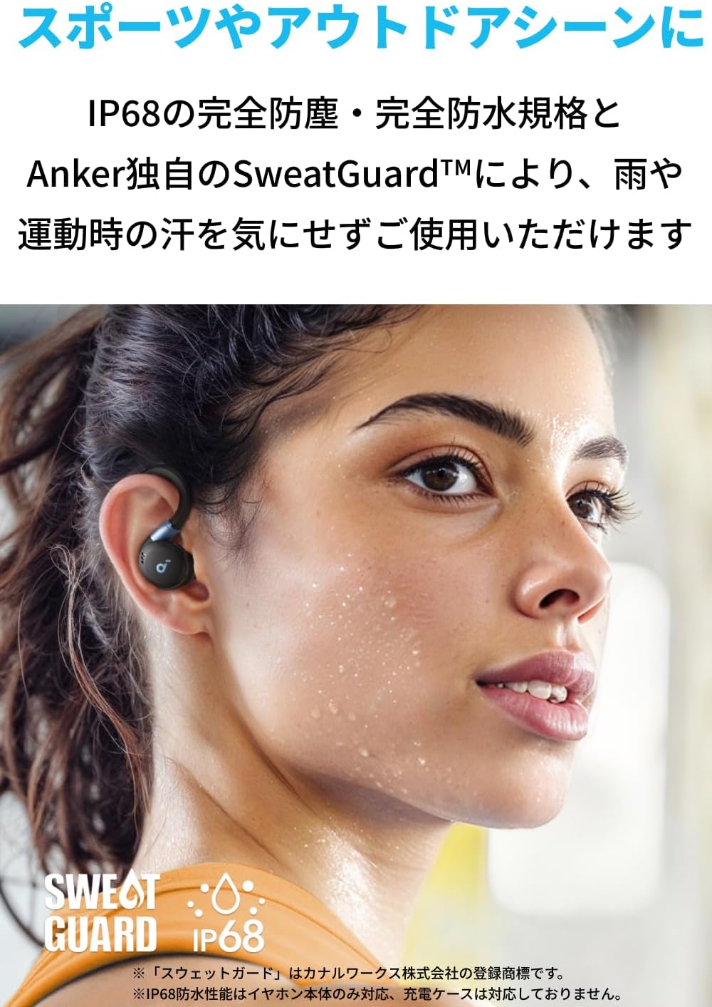 Soundcore Sport X20 ブラック