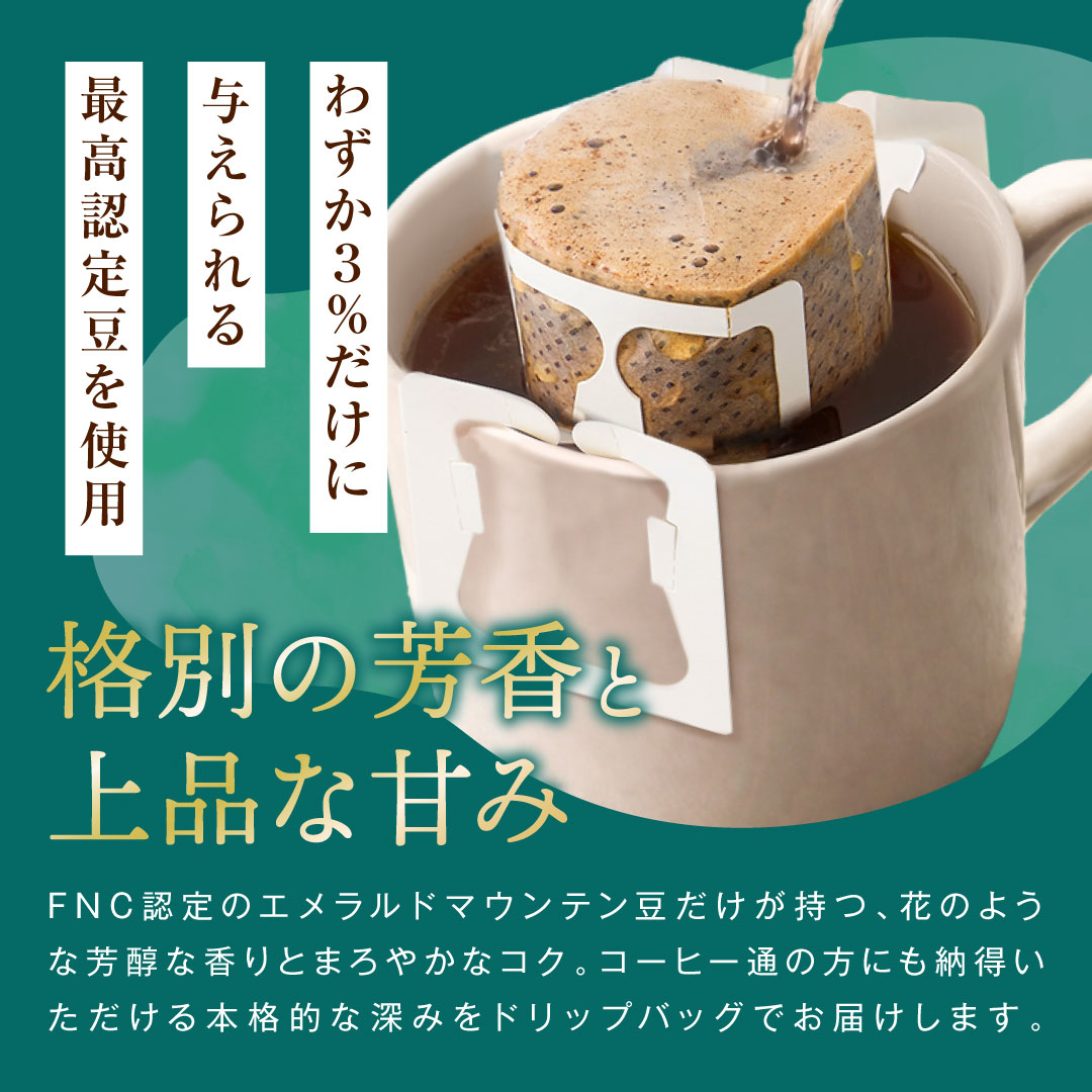 澤井珈琲 宝石の輝きのような、上品で深い味わいドリップパック ドリップコーヒー エメラルドマウンテンブレンド 50袋