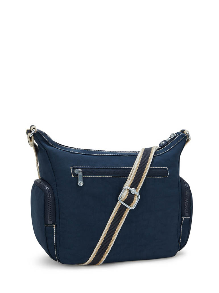 kipling ガブ　エス ブルーブルーストライプ ショルダーバッグ