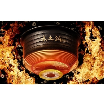 タイガー 土鍋 圧力 IHジャー 炊飯器 3.5合炊き コスモブラック JRX-T060KT