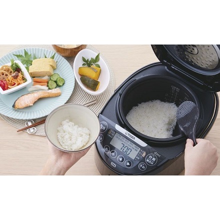 タイガー IHジャー炊飯器 5.5合炊き JPW-X100 ダークグレー