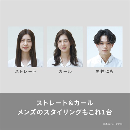 パナソニック コンパクトストレートアイロン EH-HV2B-W ホワイト