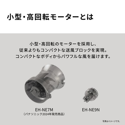 パナソニック ヘアードライヤー イオニティ EH-NE9N-H モダングレー