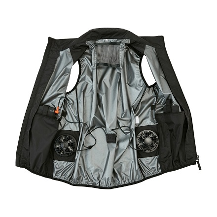 電動ファン付きウェア_15V S ブラック