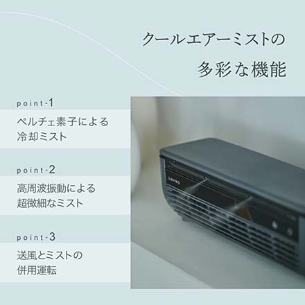 ラビーノ クールエアーミスト ブルーグレイ プロテイン付き
