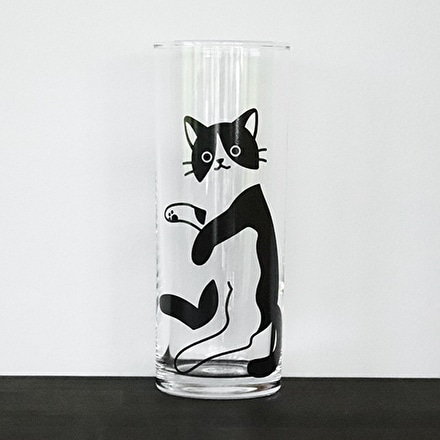 アニマルグラス 犬 猫 ペア2個セット キッチン 永久不滅ポイント交換の Storee Saison ストーリー セゾン