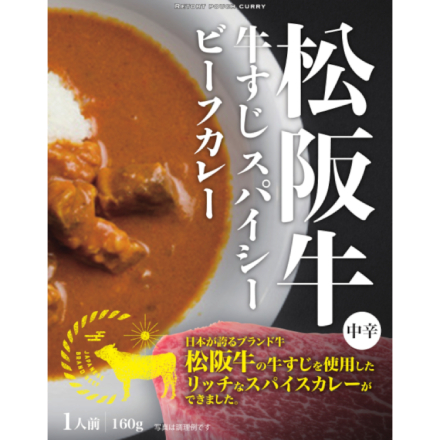 三大和牛 神戸牛・松阪牛・近江牛 牛すじスパイシービーフカレー 6食セット