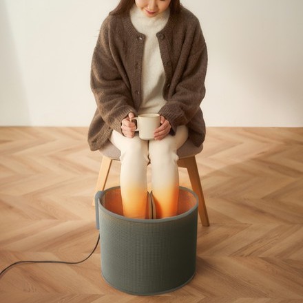 アイリスオーヤマ ぐるポカ パネルヒーター モスグレー APH-R12B-MH