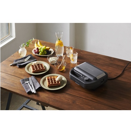 ビタントニオ ワッフル&ホットサンドベーカー ブラック VWH-600-K