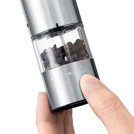 ラッセルホブス 充電式ミル ソルト&ペッパー 2本セット シルバー 7942JP