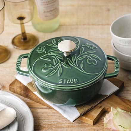 STAUB Wa-NABES16 オリーブ バジルグリーン Z1034-476-0