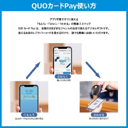 QUOカードPay 4,500円分 ありがとう(ブーケ)