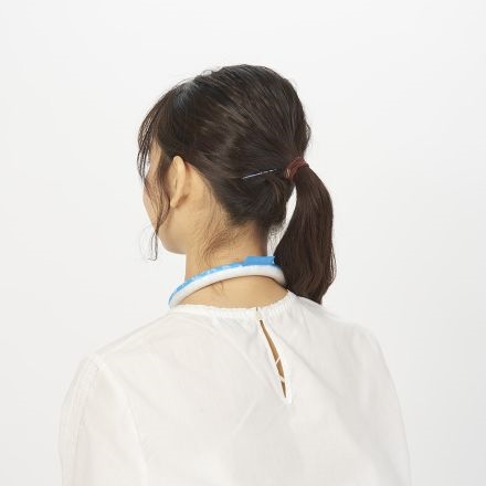 tone ネッククール M　ブルー