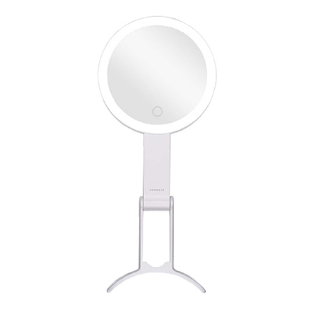 ＜VENUSiS＞ 3WAYLEDミラー VML-4100-5X　ホワイト（W）