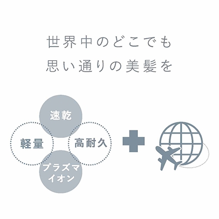 ＜VENUSiS＞ スリムフィットドライヤーワールド VDS-7100W　ブラック（K）