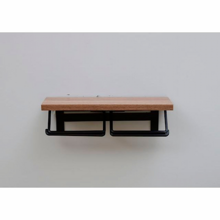 山善（YAMAZEN） ペーパーホルダー RPH-W(DBR3MBK)