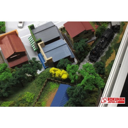 ロクハンZゲージ トランクジオラマアソート キハ52形100番代国鉄旧標準色