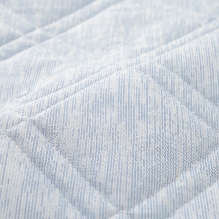 西川 清潔冷感ひんやり敷きパッド シングルサイズ 100×205cm ブルー 【販売期間 2022年4月23日～9月30日】