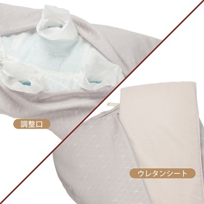 西川 ファインスムーズ ファインクオリティプレミアム エラストマーパイプ枕（高め）70×43cm