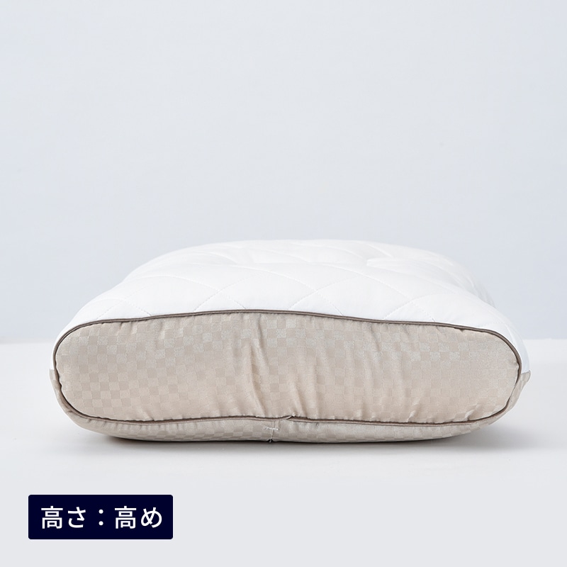 nishikawa【西川】 ファインスムーズ ベーシッククオリティ フワリーヌわた枕 63×43cm 高め