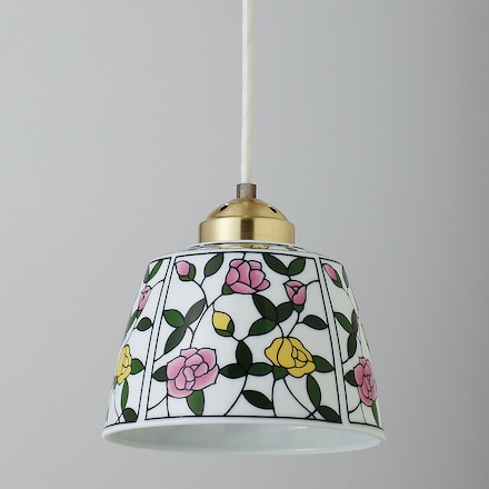 有田焼 ペンダントライトA ビートロ薔薇