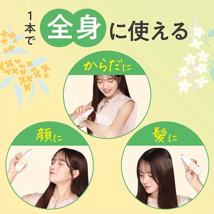 日焼け止め UVミスト SPF32 PA+++ ゆるりとUVミスト ジャスミン GPP