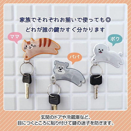 チャリピタ キーホルダー ミケネコ