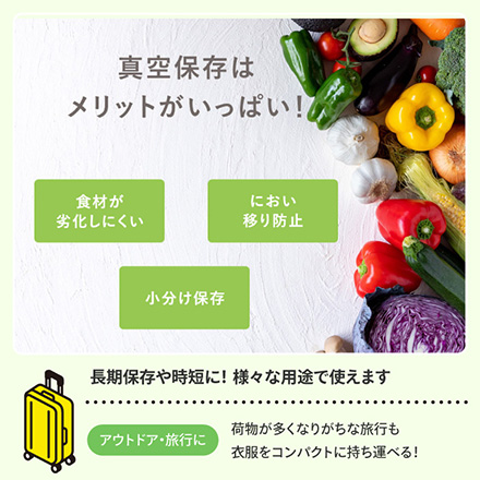 真空シーラーFreshPlanグリーン FDC