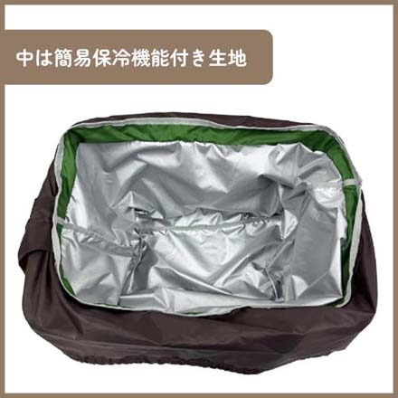 レジカゴバッグ カゴラク エコバッグ ミヌエット BK