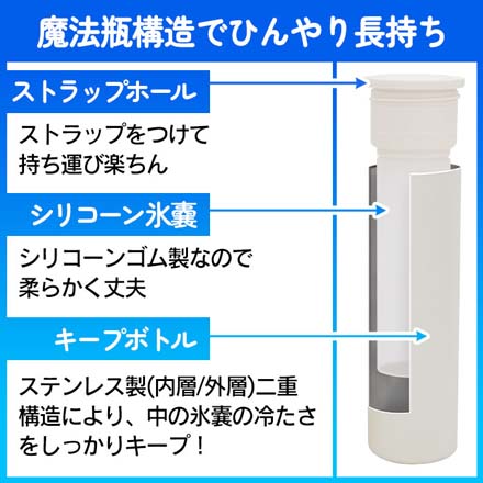 グローバル・ジャパン アイスボトル 氷嚢ボトル 1個