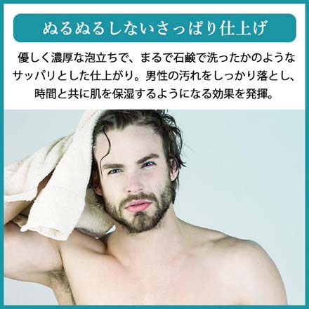 リデン ボディソープ マリンムスクの香り 本体500ml