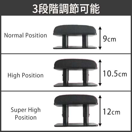 三金商事 ドア側アームレスト 肘置き TMC007