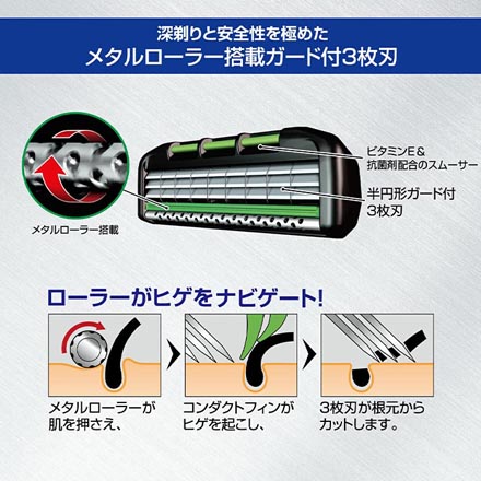T字カミソリ シェーバー フェザー エフシステムMR3ネオ クロムホルダー