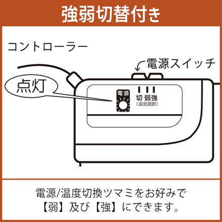 TEKNOS テクノス ミニマットマイヤー テクノヒート ブラウン EC-K411H