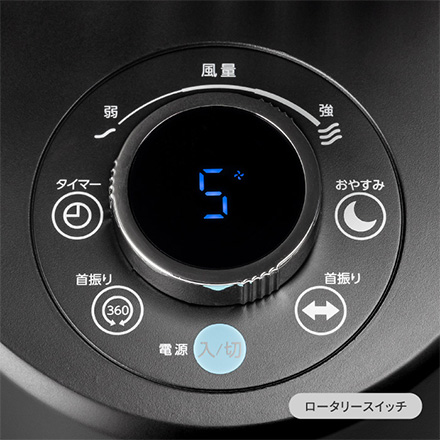 TEKNOS テクノス サーキュレーター DCモーター ホワイト SAK-347DC(W)