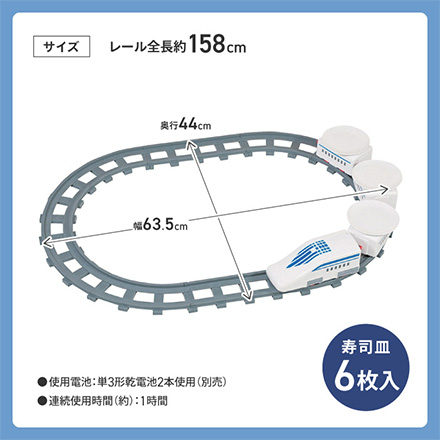 おウチで楽しいトレイン回転寿司 パール金属