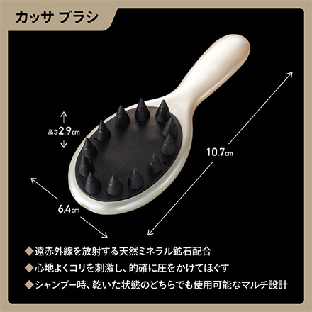 ヘッドカッサ スカルプケア Vess ブラシ