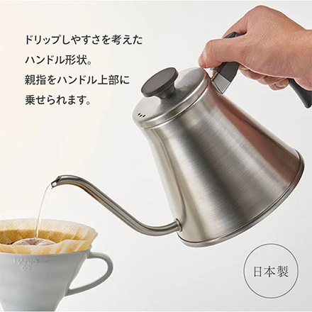 HARIO ハリオ V60 ドリップケトル・フィット 800ml マットブラック VKF-120-MB