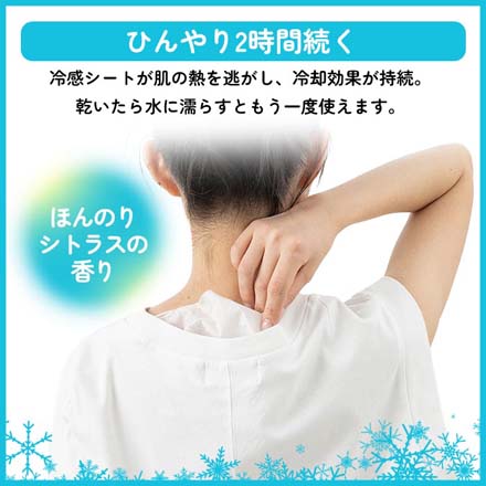 着るだけアラスカ 冷感シート