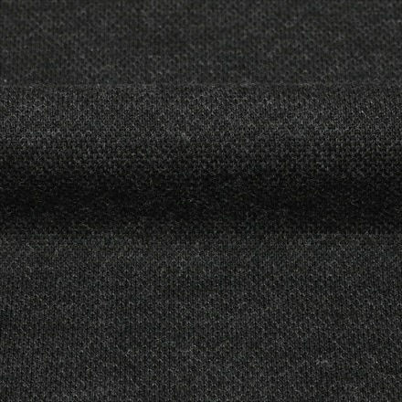 ビズポロ ポロシャツ ボタンダウン 半袖 チャコールグレー S