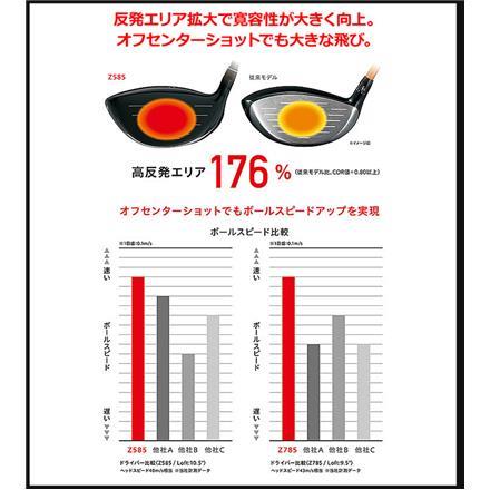 ダンロップ ゴルフ スリクソン Z585 ドライバー ミヤザキ マハナ カーボンシャフト SRIXON MIYAZAKI 9.5度 S