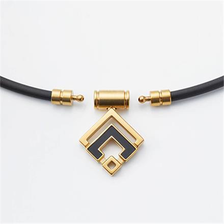 コラントッテ TAOネックレスα ARAN タオ アラン 磁気 ネックレス シルバー Colantotte M