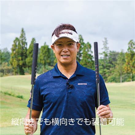 LPSWING ゴルフ エルピースイング 楕円型 グリップ 練習器具 トレーニング パターグリップ LPSWING GRIP 吉田直樹 255mm