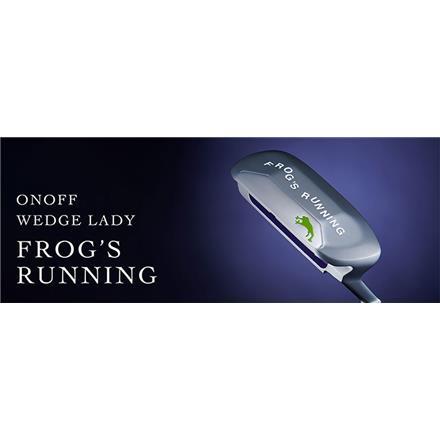 レディースオノフ ゴルフ フロッグス ランニング ウェッジ ONOFF FROGS RUNNING ORIGINAL カーボンシャフト チッパー アプローチ LADY 33インチ