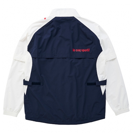 ルコック ゴルフ QGMXJH00W ストレッチフォーサー レインウエア 上下セット カッパ 雨対策 ブラック(BK00)/M